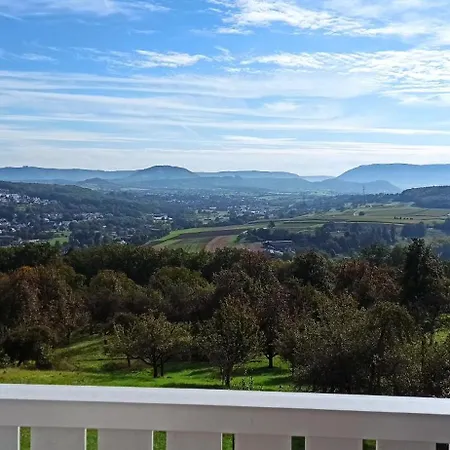 Einzigartiger Panoramablick Zur Schwaebische Alb 公寓 *